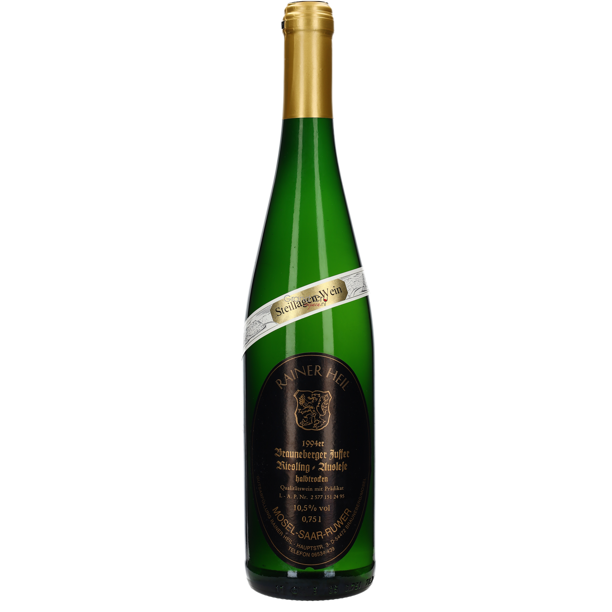 1994 Rainer Heil Brauneberger Juffer Riesling Auslese Halbtrocken