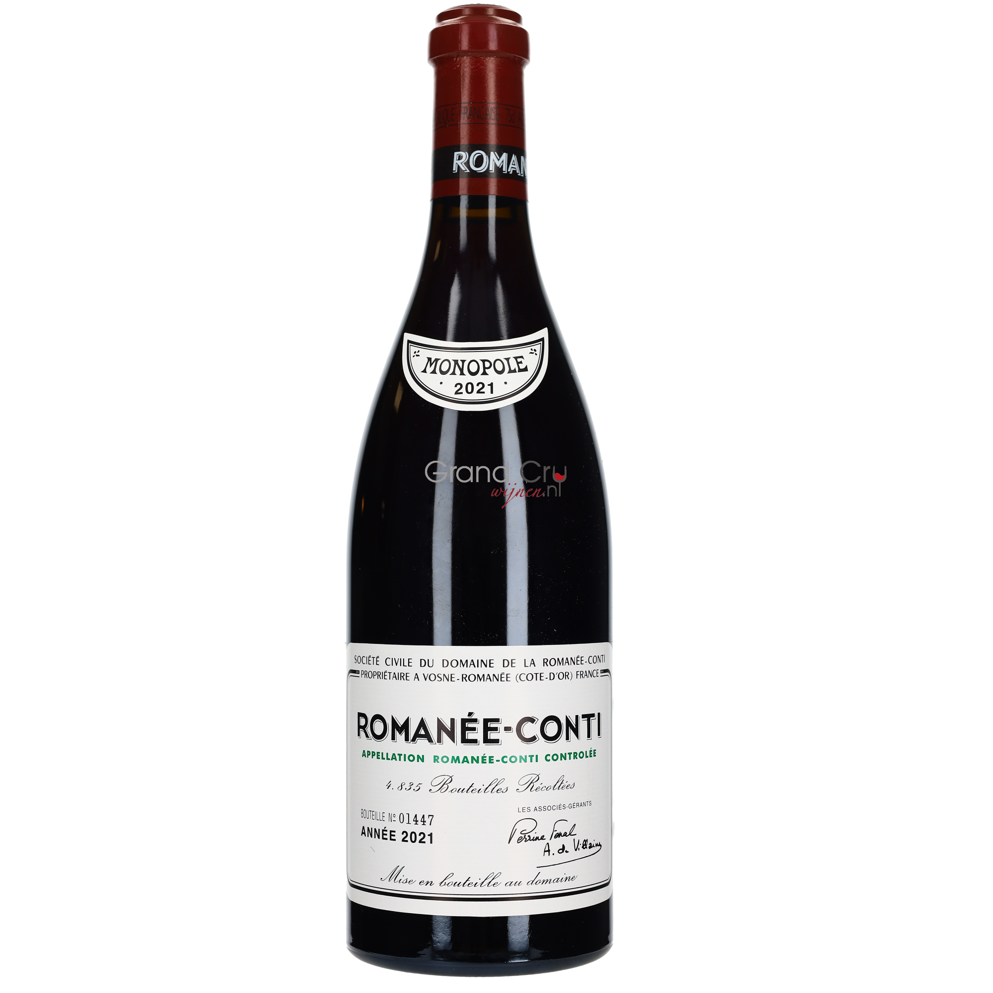 Domaine de la Romanée-Conti 2021 2021 Domaine de la Romanée-Conti Romanée-Conti Grand Cru