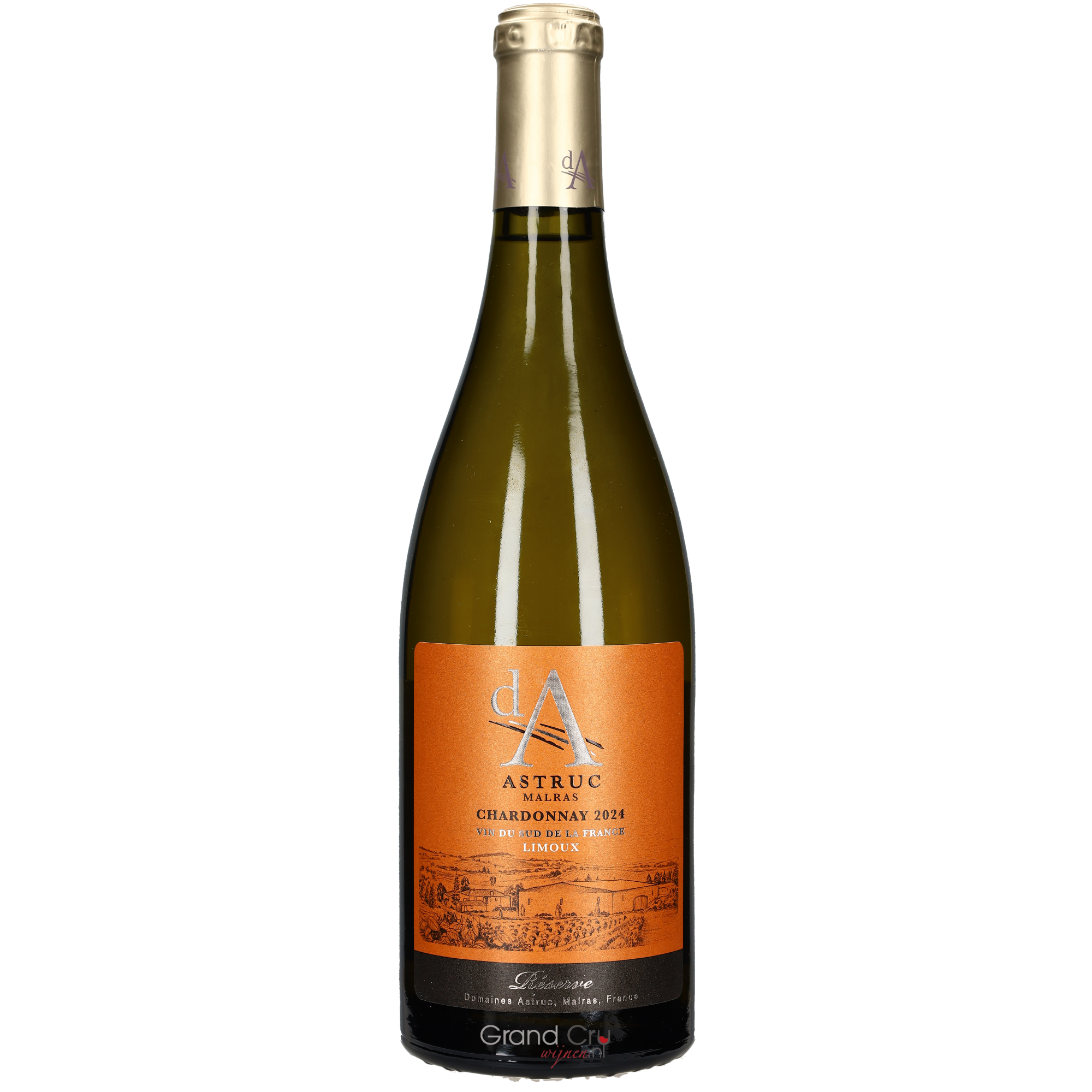 2024 Domaine Astruc Chardonnay Limoux Réserve - Grandcruwijnen.nl