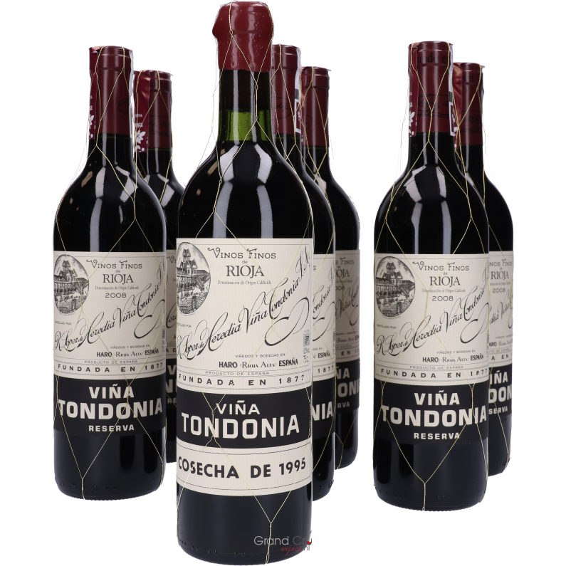 1995 Lopez de Heredia Viña Tondonia Gran Reserva Tinto & 6 fles Tondonia Reserva