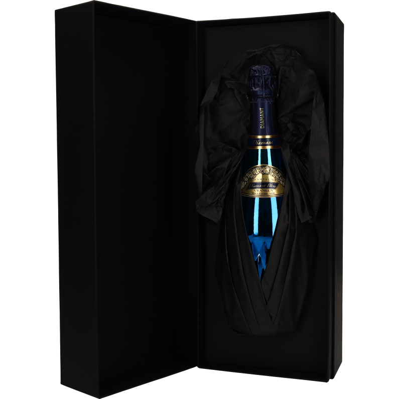 1996 Champagne Vranken Cuvée Diamant Blue in luxe coffret