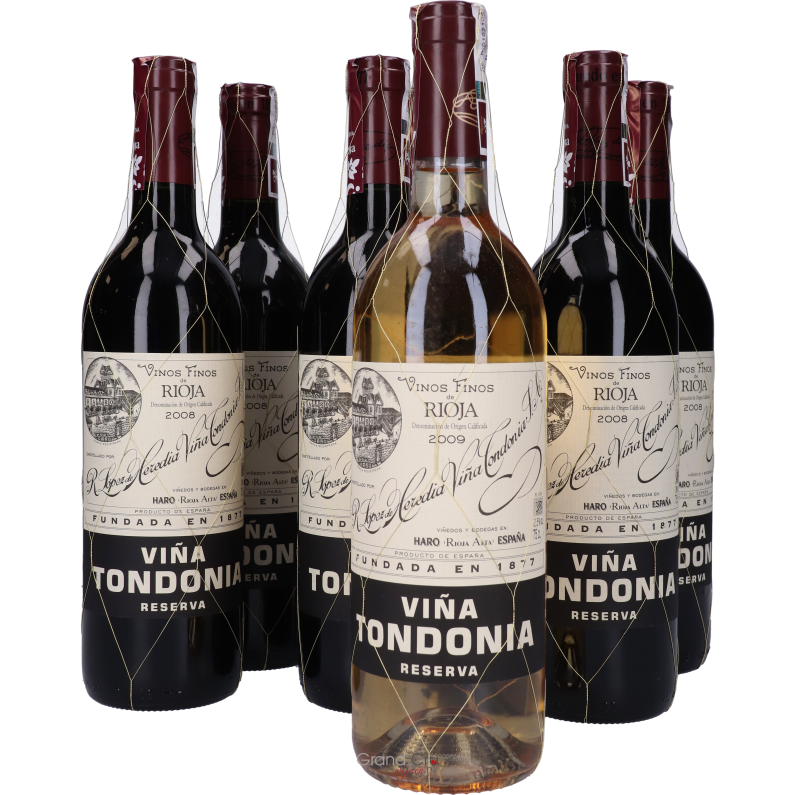2009 Lopez de Heredia Vina Tondonia Blanco Reserva & 6 fles Tondonia Reserva
