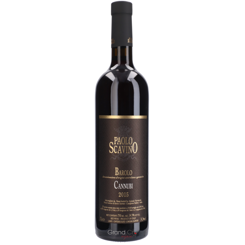 2015 Paolo Scavino Barolo Cannubi DOCG