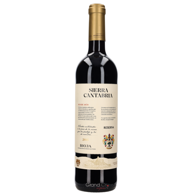 2015 Sierra Cantabria Reserva