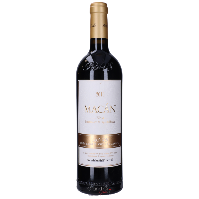 2016 Benjamin de Rothschild Vega Sicilia Macan