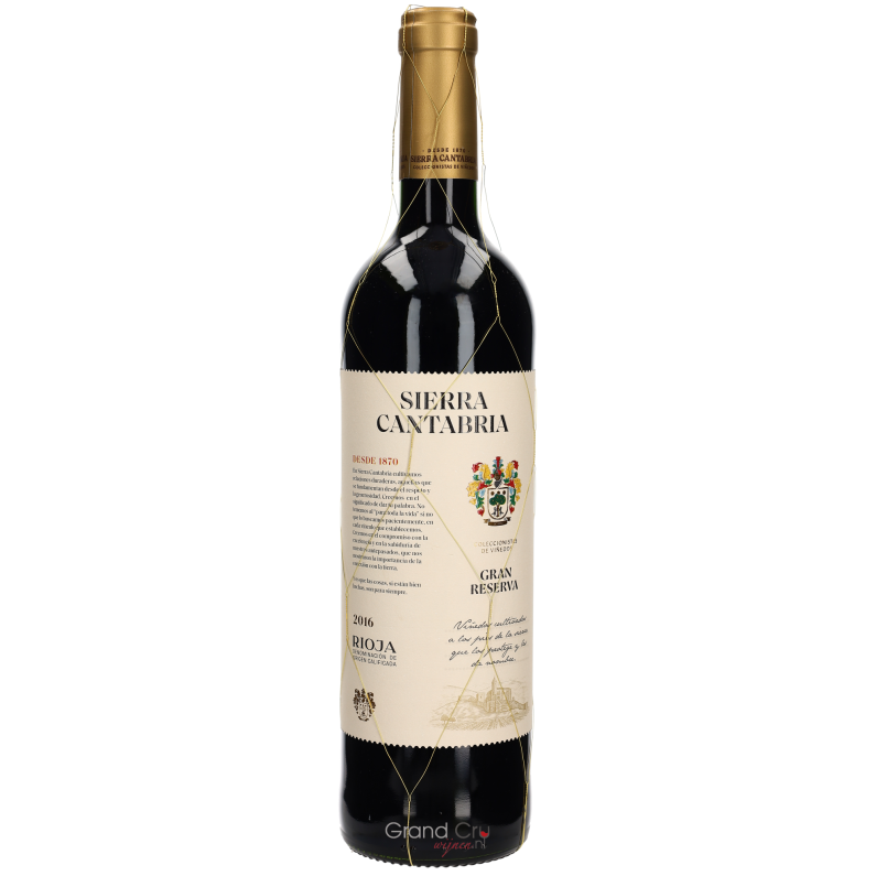 2016 Sierra Cantabria Gran Reserva