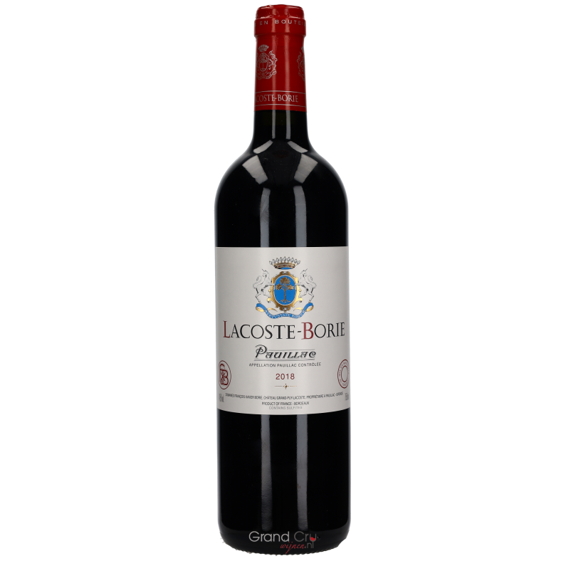 2018 Château Grand-Puy-Lacoste Lacoste Borie Pauillac