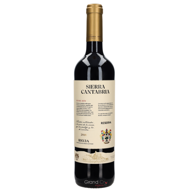 2018 Sierra Cantabria Reserva