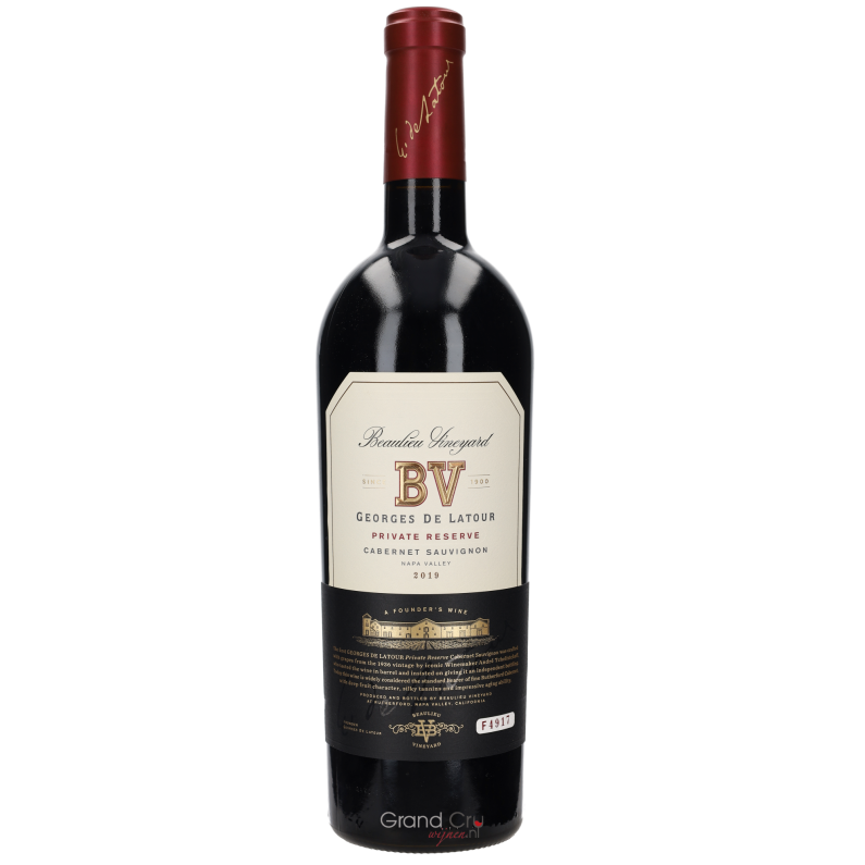 2019 Beaulieu Vineyard Cabernet Sauvignon Napa Valley Georges de Latour Private Reserve
