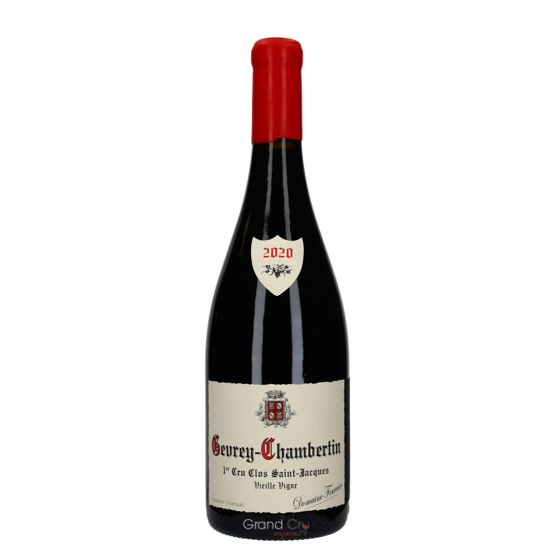 2020 Domaine Fourrier Gevrey Chambertin Clos St Jacques 1er Cru