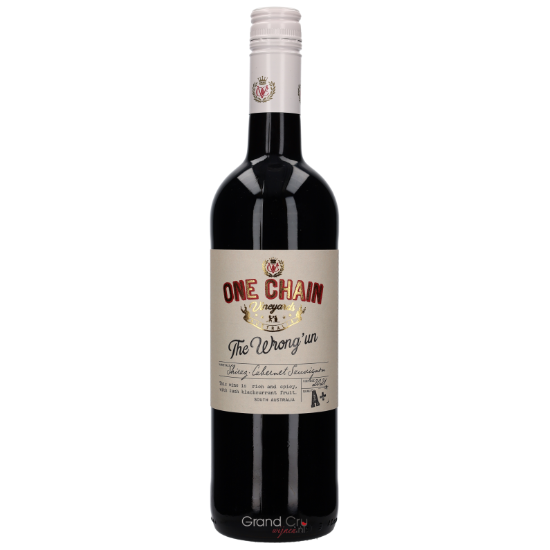 2021 One Chain Vineyards The Wrong Un' Shiraz Cabernet