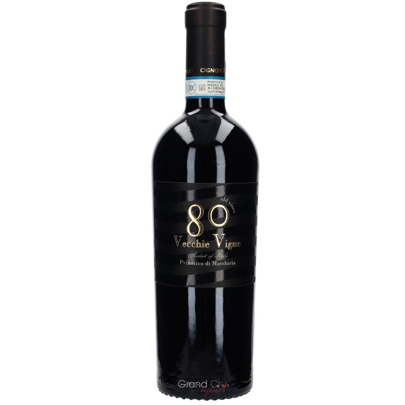 2022 Cignomoro 80 Vecchie Vigne Primitivo di Manduria Old Vines