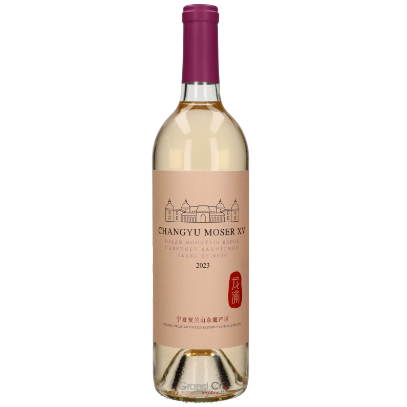 2023 Chateau Changyu Moser XV Helan Mountain Cabernet Sauvignon Blanc de Noir