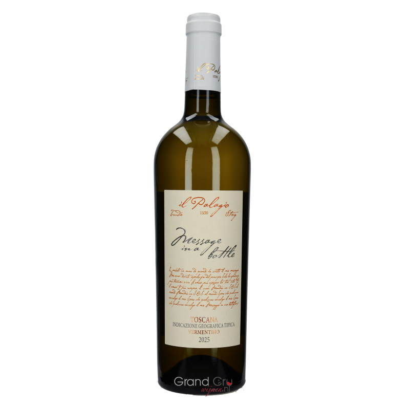 2024 Il Palagio Message In a Bottle Bianco