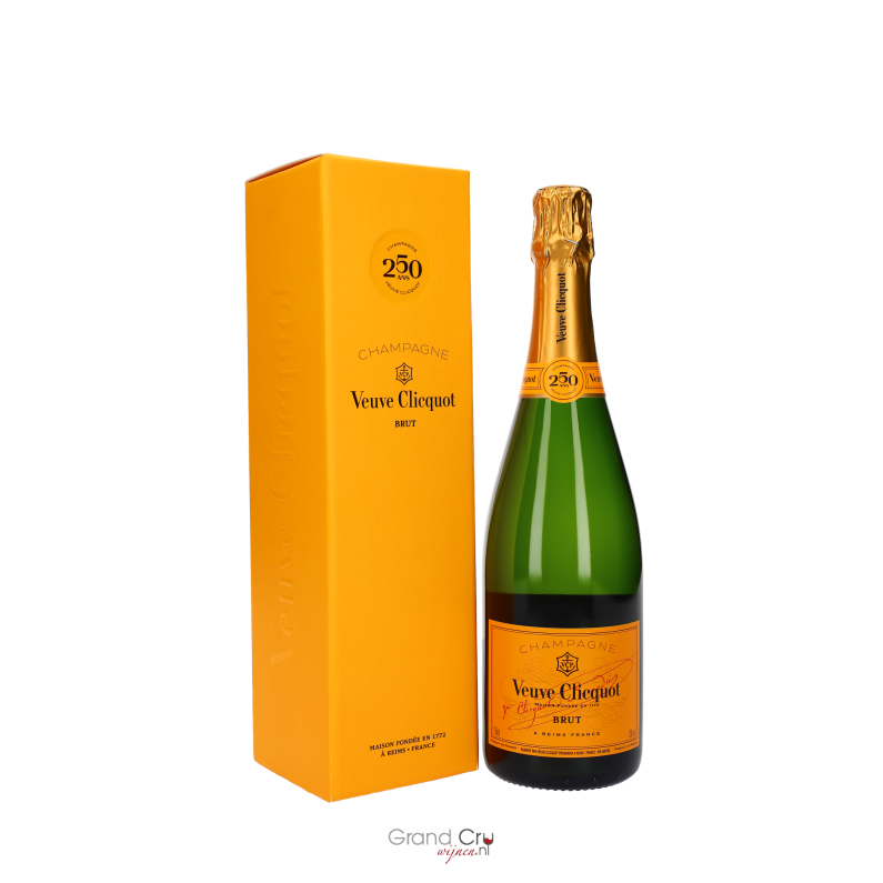 Champagne Veuve Clicquot Brut in geschenkendoos