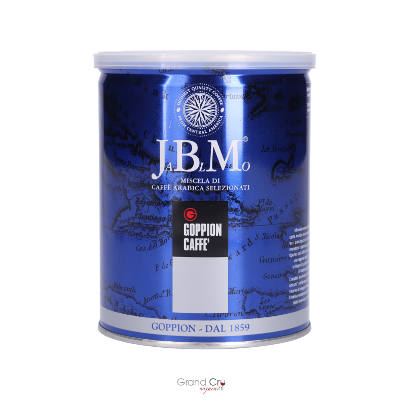 Goppion Caffè Jamaica Blue Mountain®-koffie blik 250 gram bonen