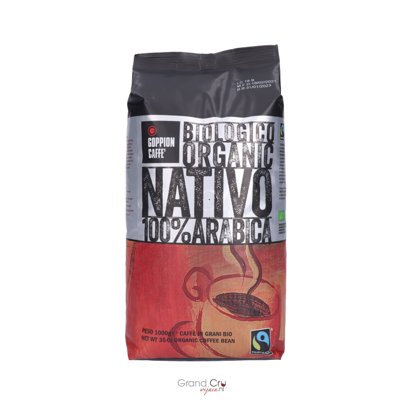 Goppion Caffè Nativo koffie — 1 kg bonen