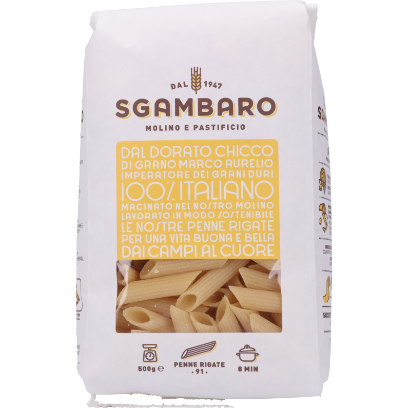 Sgambaro Bronzo Penne Rigate No. 91