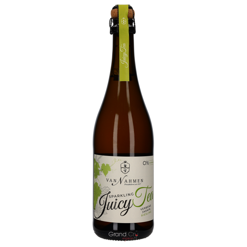 Van Nahmen Sparkling Juicy Tea Verbene-Jasmijn-Riesling 0% BIO