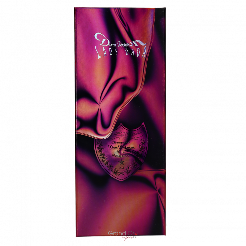 2006 Champagne Dom Perignon Rosé Lady Gaga Edition
