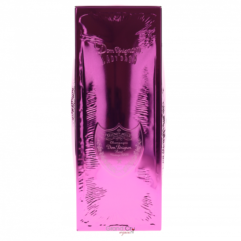 2008 Champagne Dom Perignon Rosé Lady Gaga Edition