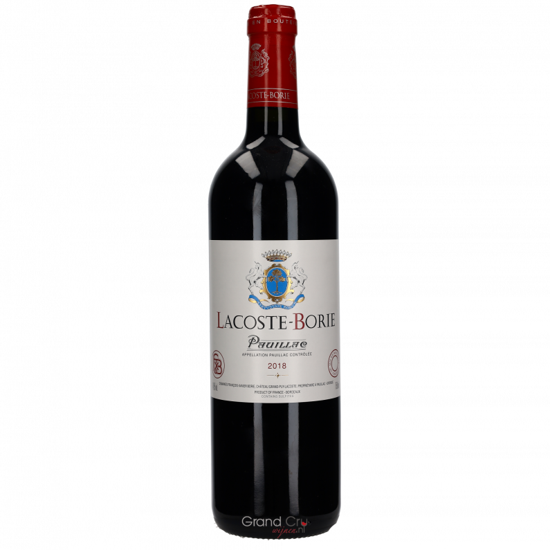 2018 Château Grand-Puy-Lacoste Lacoste Borie Pauillac