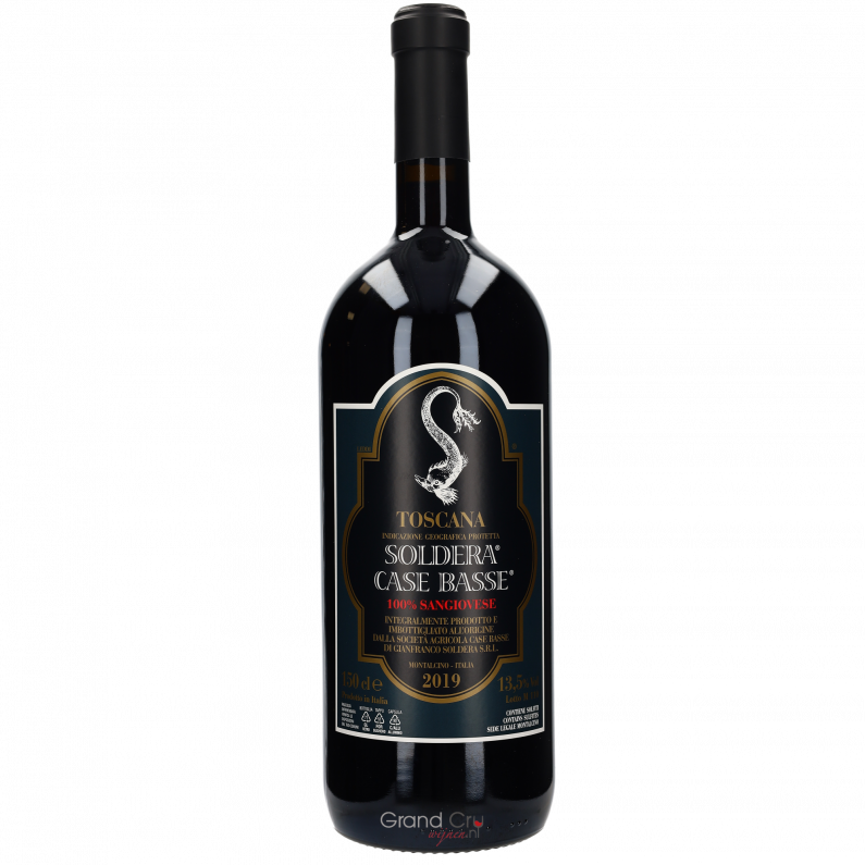 2019 Soldera Case Basse 100% Sangiovese Magnum