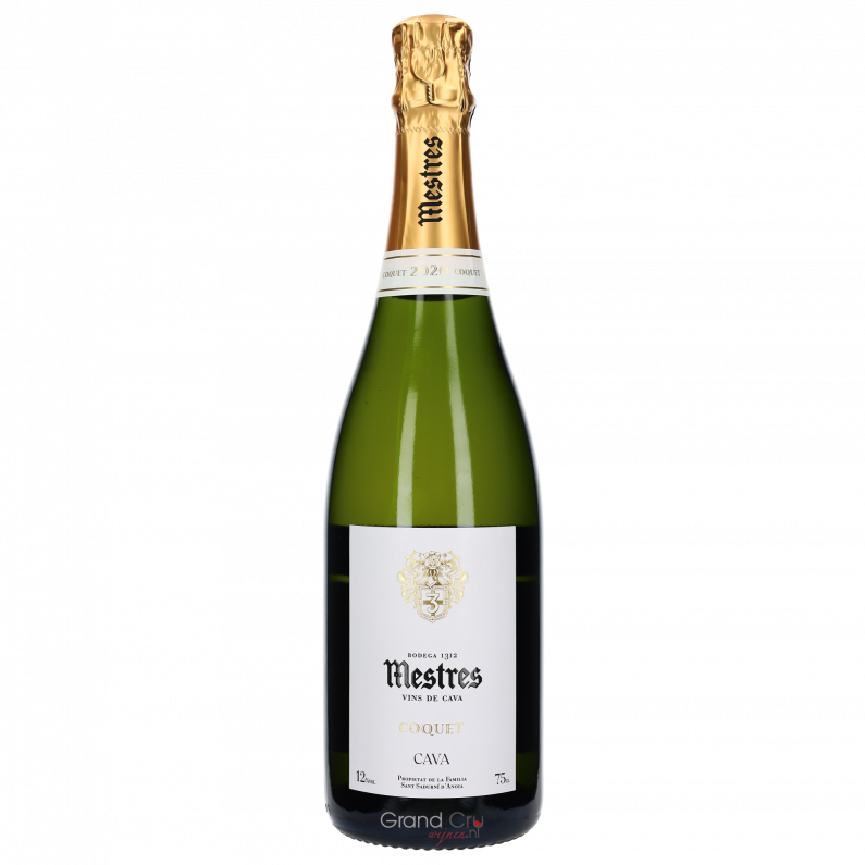 2020 Cava Mestres Coquet Gran Reserva Brut Nature
