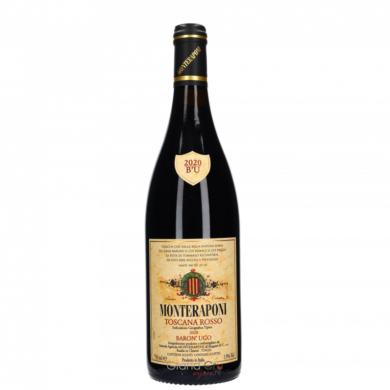 2020 Monteraponi Toscana Rosso Baron' Ugo