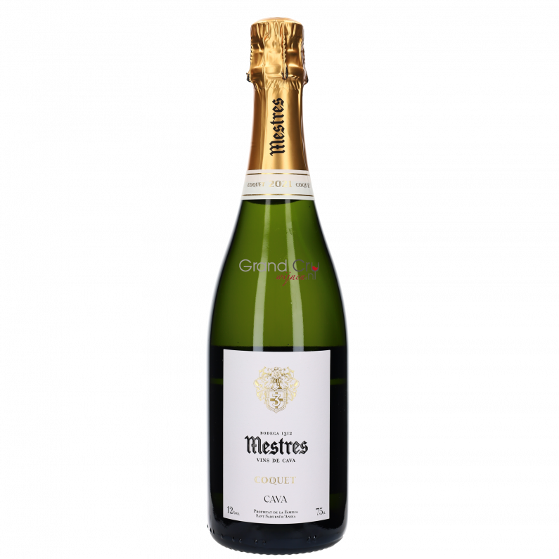 2021 Cava Mestres Coquet Gran Reserva Brut Nature