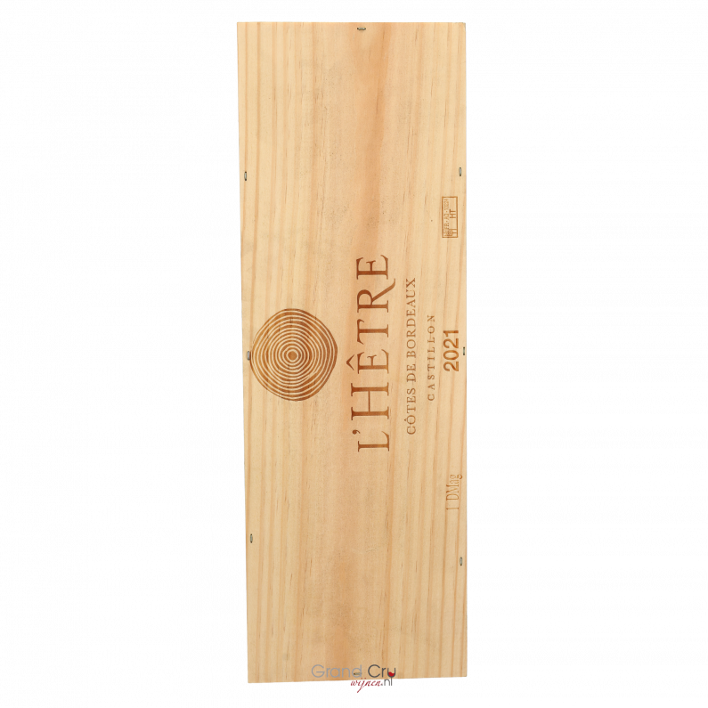 2021 L'Hêtre Castillon Côtes de Bordeaux Jeroboam (3 liter)