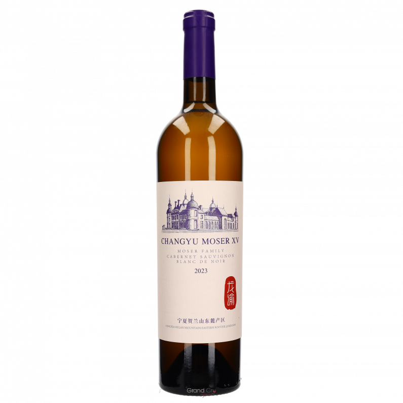 2023 Chateau Changyu Moser family XV Cabernet Sauvignon Blanc de Noir Barrique