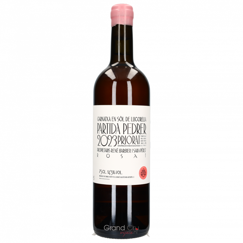 2023 Sara Pérez y René Barbier Partida Pedrer Rosat