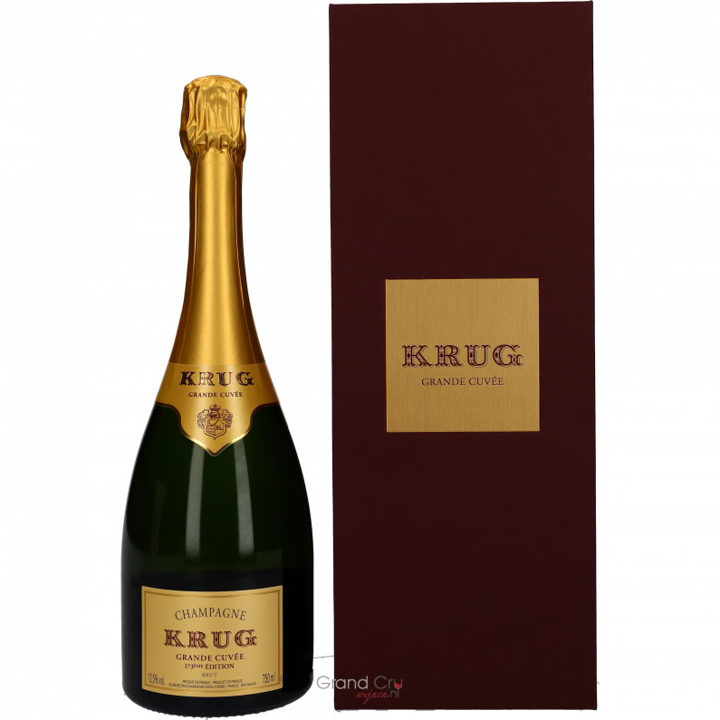 Champagne Krug Grande Cuvee Brut Edition 173 in Giftbox