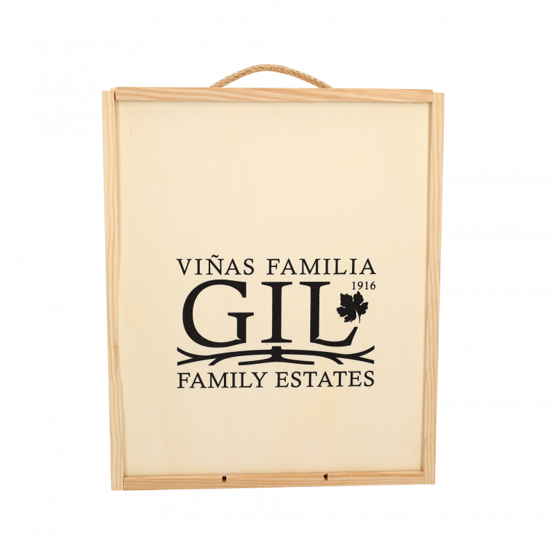 Luxe houten schuifkist 3-vaks van Juan Gil