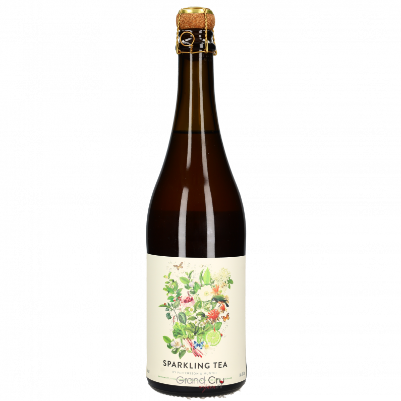 Pettersson & Munthe Sparkling Tea Green Tea Rhubarb 0% 