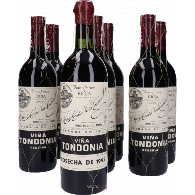 1995 Lopez de Heredia Viña Tondonia Gran Reserva Tinto & 6 fles Tondonia Reserva