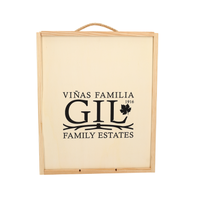 Luxe houten schuifkist 3-vaks van Juan Gil