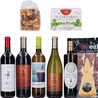 Grandcruwijnen Wijn- en Delicatessen pakket