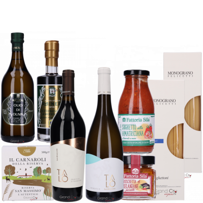 Luxe Italiaans Wijn en Delicatessen-pakket