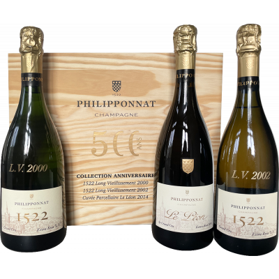 Champagne Philipponnat 500 Years Collection Box
