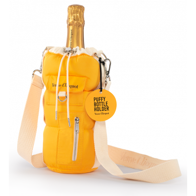 Champagne Veuve Clicquot Brut Puffy Bag ice jacket - Limited Edition