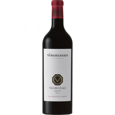 2015 Vergelegen The Mistake Merlot