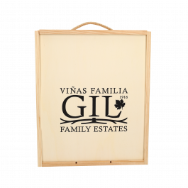 Luxe houten schuifkist 3-vaks van Juan Gil