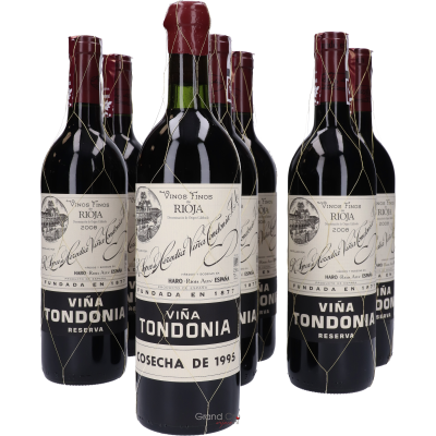 1995 Lopez de Heredia Viña Tondonia Gran Reserva Tinto & 6 fles Tondonia Reserva