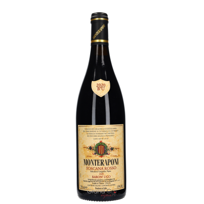 2020 Monteraponi Toscana Rosso Baron' Ugo
