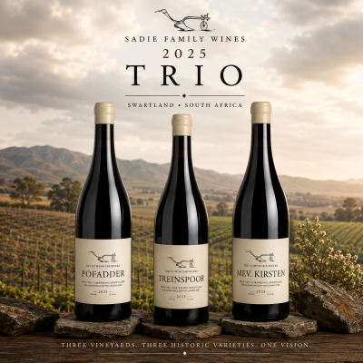 2025 Sadie Family Trio Kirsten (Treinspoor, Pofader en Mev. Kirsten)