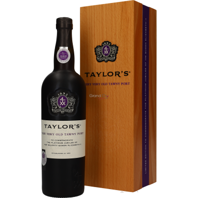 Taylor's Very Very Old Tawny Port Platinum Jubilee Her Majesty Queen Elizabeth II