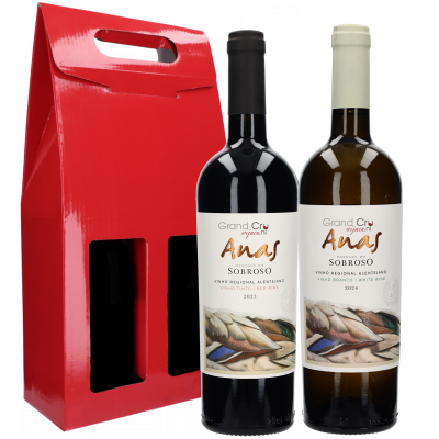 Herdade do Sobroso AnAs Tinto & Blanco in Geschenkendoos