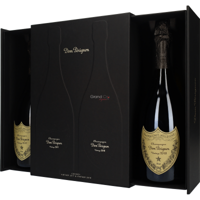 Champagne Dom Perignon Duo Vintage 2017 & 2018 in Giftbox
